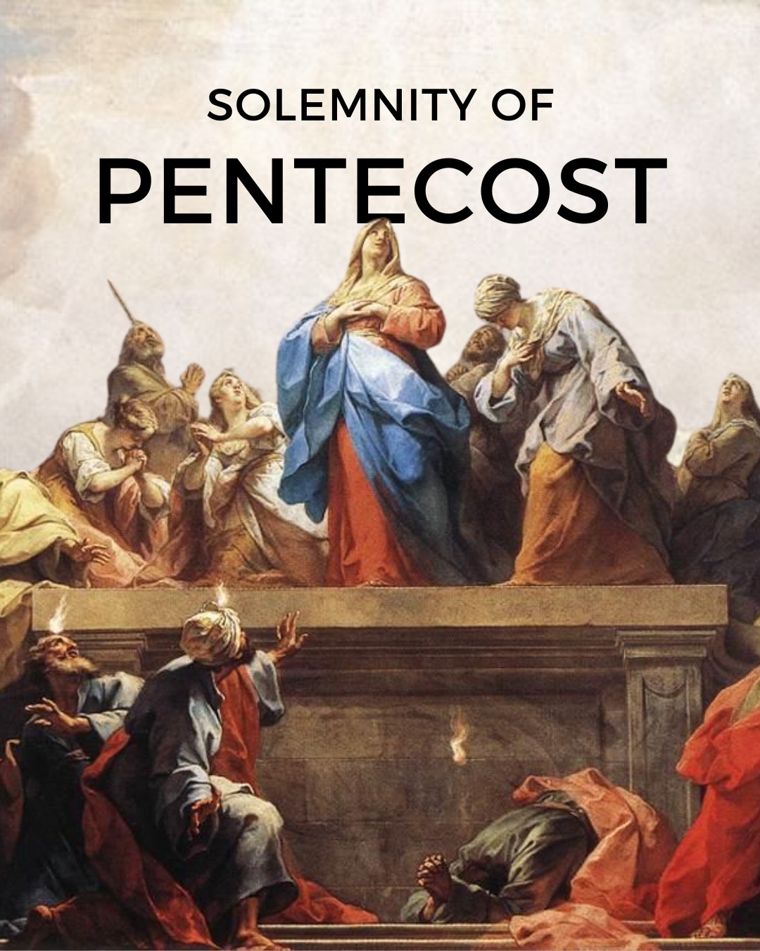 Come, Holy Spirit, come! And from your celestial home Shed a ray of light divine! Come, Father of the poor! Come, source of all our store! Come, within our bosoms shine.
⁣
#Pentecost