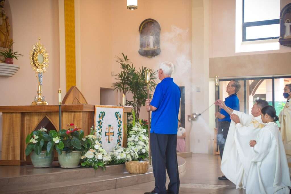 adoration of the blessed sacrament